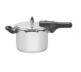 Panela de Pressao Inox 6l 22cm