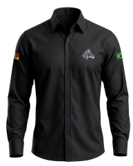Camisa Bordada d/Cavalo ML Masc. 