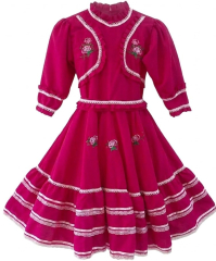 Vestido de Prenda Inf. Bordado