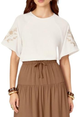 Blusa c/ Bordado Fem.