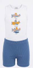 Conjunto d/ Regata e Bermuda Bebe