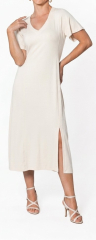 Vestido Mid Decote V