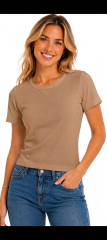 Blusa Canelada Fem.