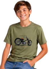Camiseta Estampado Juv. Masc.