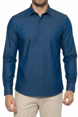 Camisa Lisa Manga Longa Masc.