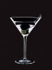 Cj taças martini 6pçs 240ml Cristal